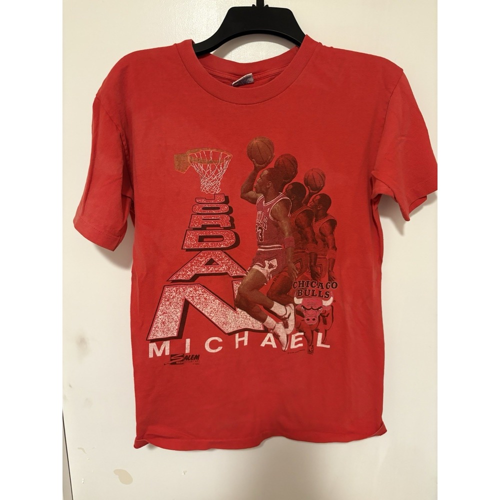 Vintage Michael Jordan Salem Early 90s Portrait Shirt Size M